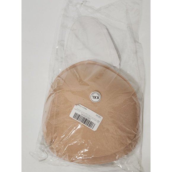 2 Pair Women's Breast Lifting Pads Adhesive Enhancer Nipple Cover Beige Size XXL - Picture 1 of 6